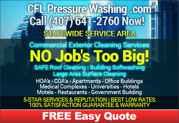 Commercial Florida Pressure Washing Services